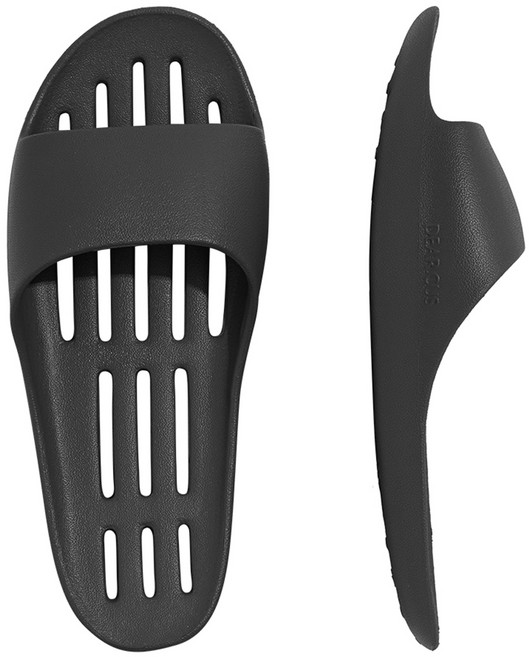 디어커스 오발레 욕실화, 블랙, 1개