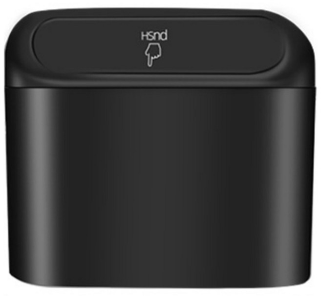 그린리빙 차량용 틈새 쓰레기통, 블랙