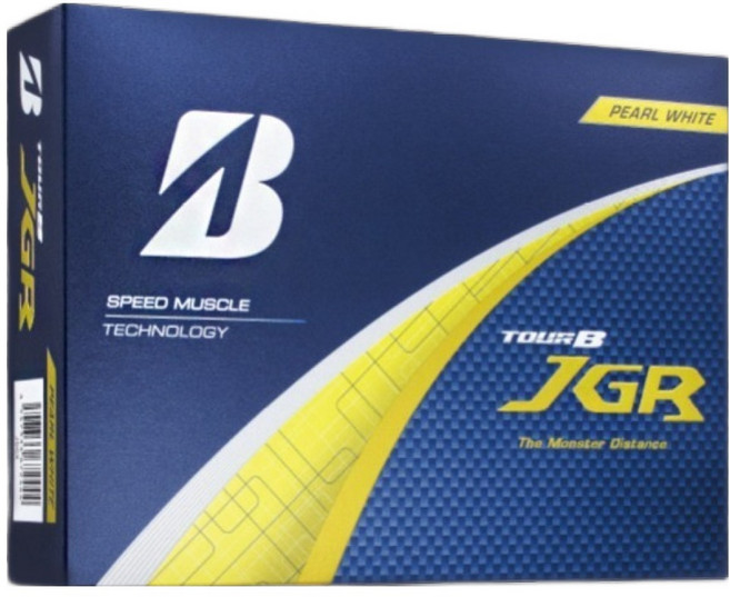브리지스톤골프 석교상사 25년 신제품 골프공 3피스 TOUR B JGR, 펄화이트, 4개, 3개입