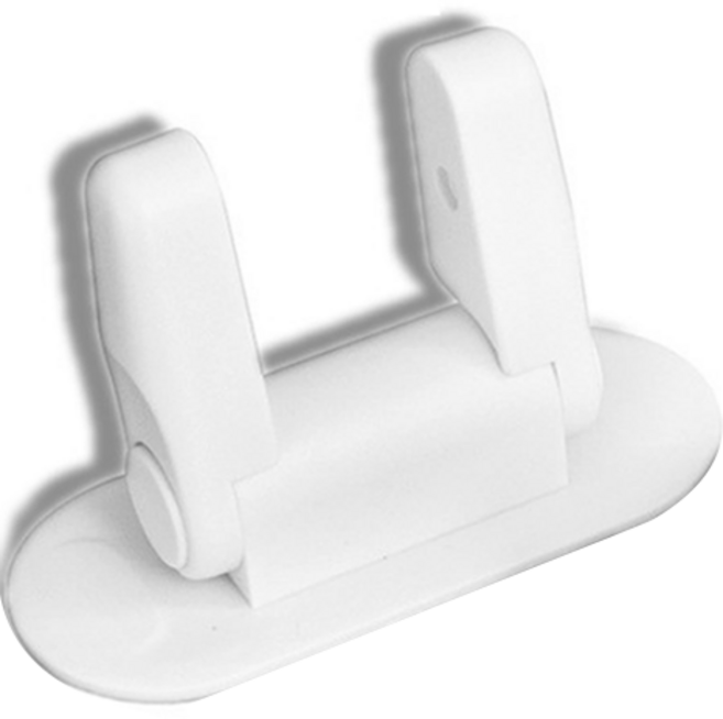 그린리빙 현관문 안전고리 잠금장치 화이트, 1개