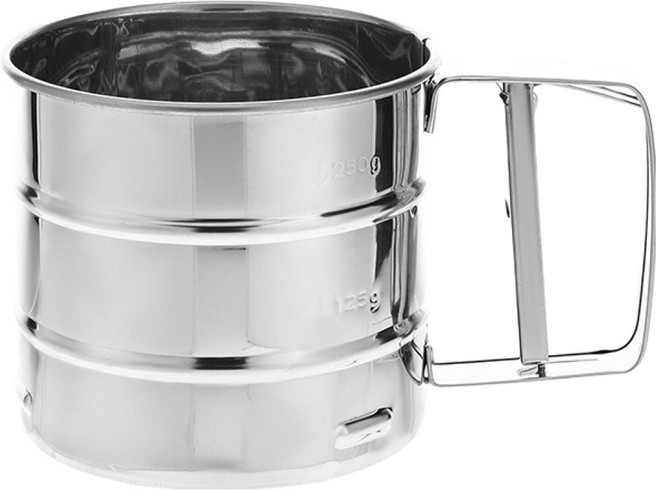 데일리픽 스텐 반자동 이중 베이킹 채반 밀가루망, 1개