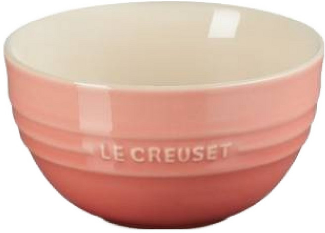 LE CREUSET 瓷器韓式飯碗 350ml, 鮭魚粉, 1個