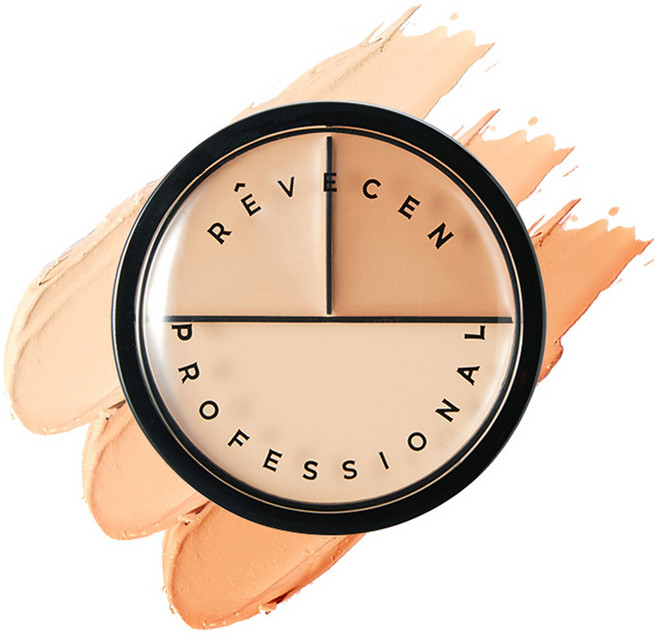 레브쌍 3 컴플렉스 커버 앤 컨실러 28g, 1개, 라이트 베이지 + 내추럴 베이지 + 다크 베이지