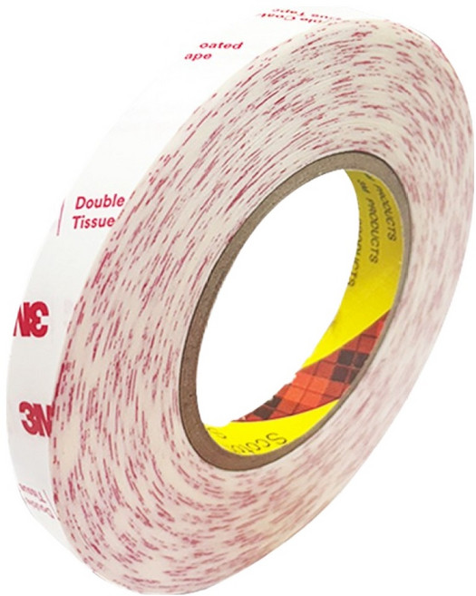 스카치 쓰리엠 부직포 다용도 얇은 양면테이프 15mm x 50m, 1개