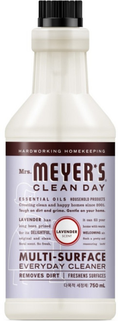 미세스마이어스클린데이 다목적 세정제 라벤더향 리필, 1개, 750ml