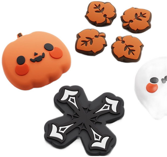 긱쉐어 닌텐도 스위치2 조이콘2 스틱커버 버튼커버 스틱 + 버튼캡 세트, 할로윈, 1세트