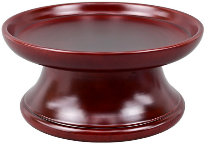 남원목기 공예사 문화재 오리목 나물접시, 1개