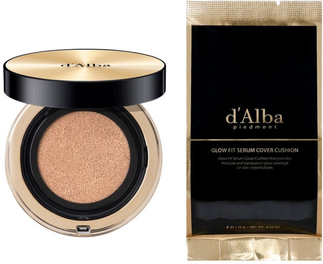 달바 글로우 핏 세럼 커버 쿠션 본품 15g + 리필 15g 세트, 21호, 1세트