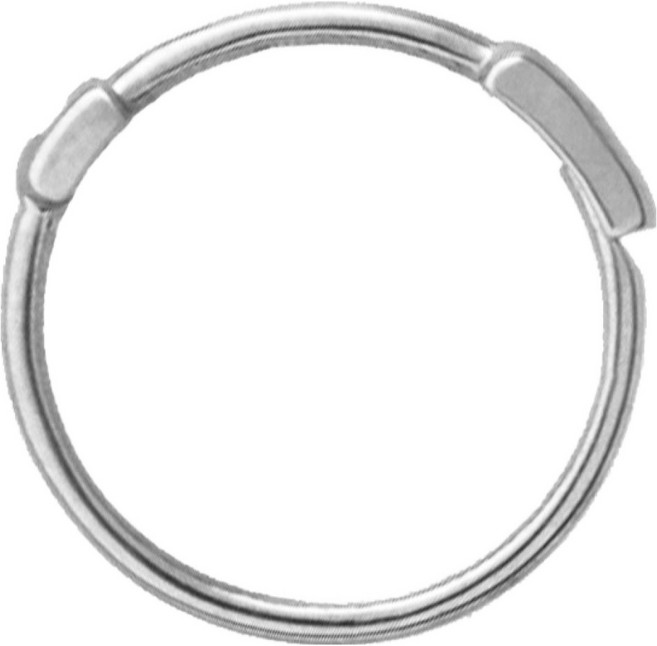 솔앤솔 여성용 14K 심플 베이직 데일리 레이어드 원터치 12mm 링 귀걸이