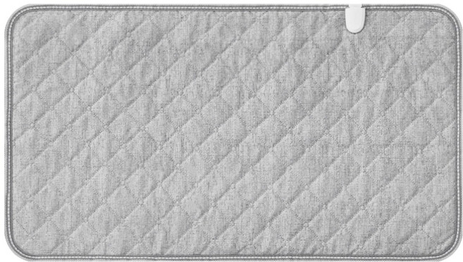 눕자 다용도 카본 탄소 온열찜질기 특대형(50 x 90 cm), 라이트그레이