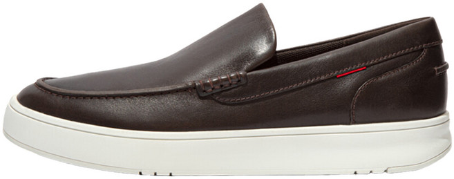 fitflop 女款 Brans 皮革樂福鞋