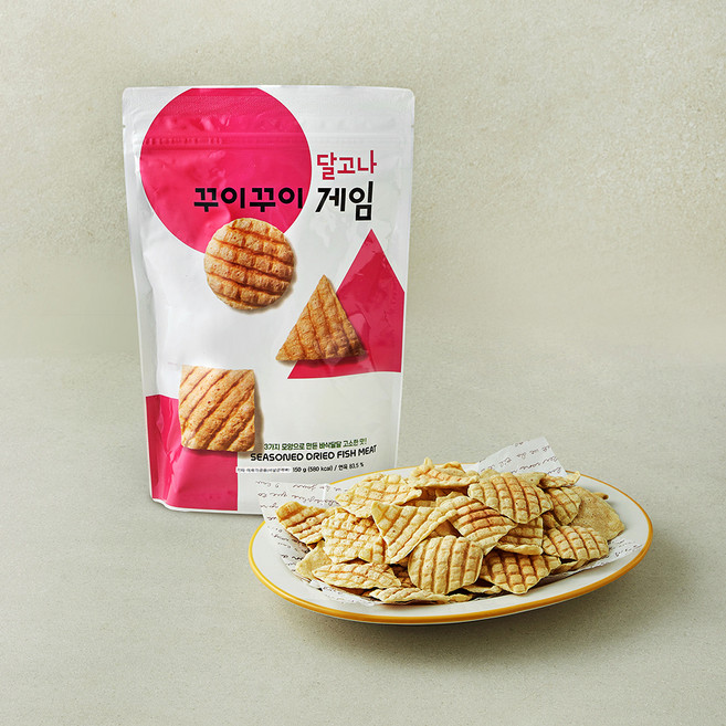 꾸이꾸이 달고나 꾸이 게임, 1개, 150g