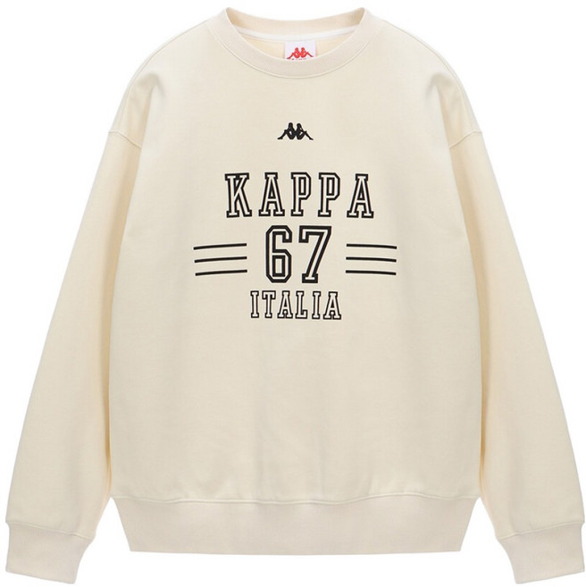 Kappa 男女通用 寬鬆版型 圖案 運動衫 P231DUFS201