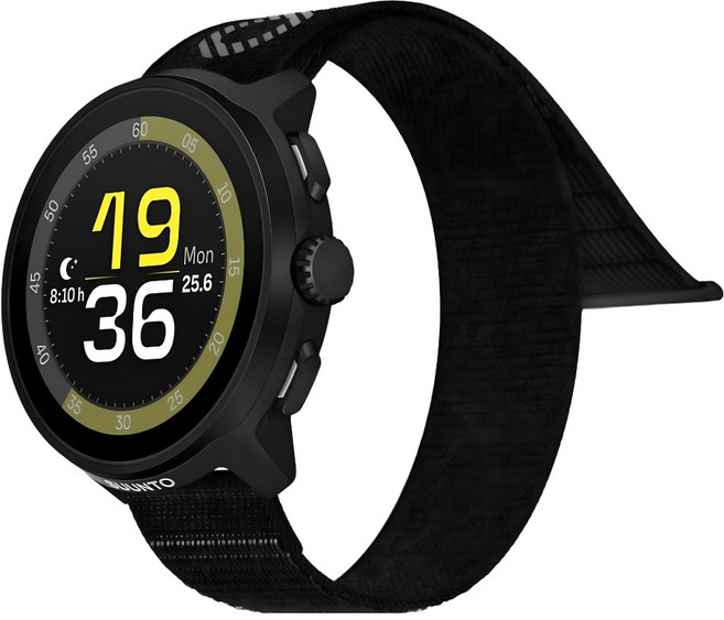 SUUNTO RUN 智慧手錶 圓形 1.32" GPS 黑色 12 Days Battery Life 34 Sport Modes
