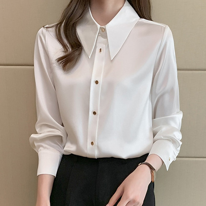 Chichills Rubin 大翻領端莊正裝襯衫 12122