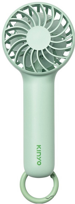 Kinyo Mini 手持風扇, 綠色, UF-2053