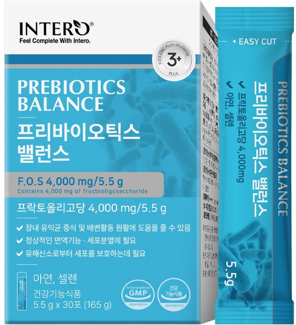 인테로 프리바이오틱스 밸런스, 165g, 1개