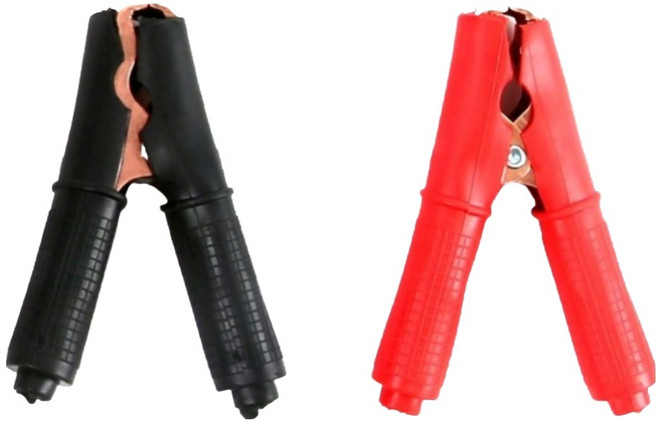 오브제토 악어 집게 레드 + 블랙 세트 01 50A, 1세트, BS-5OAC