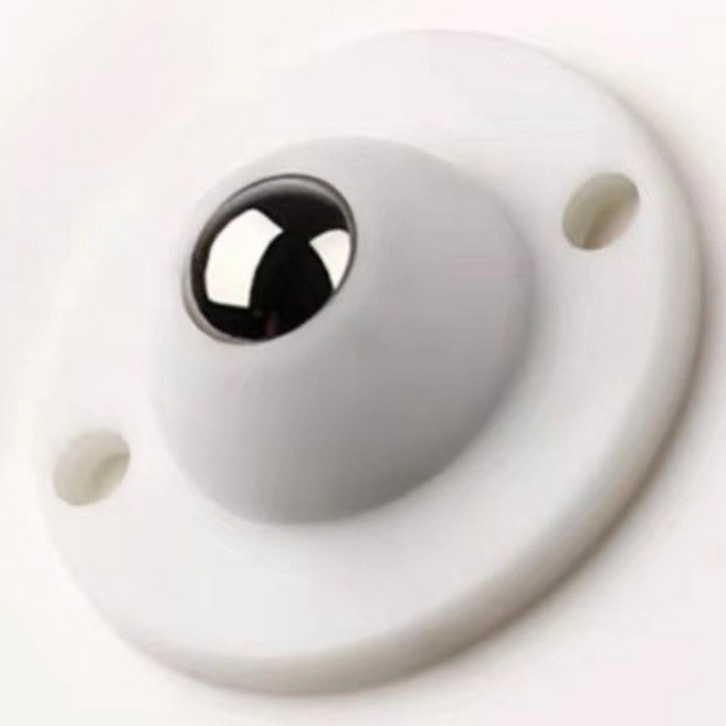 그린리빙 무타공 부착형 이동식 바퀴, 화이트, 4개