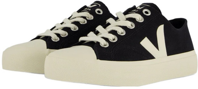 VEJA 女款 Wata II Low Canvas 帆布鞋/休閒鞋 明星款/經典款 PL0101397A EU39