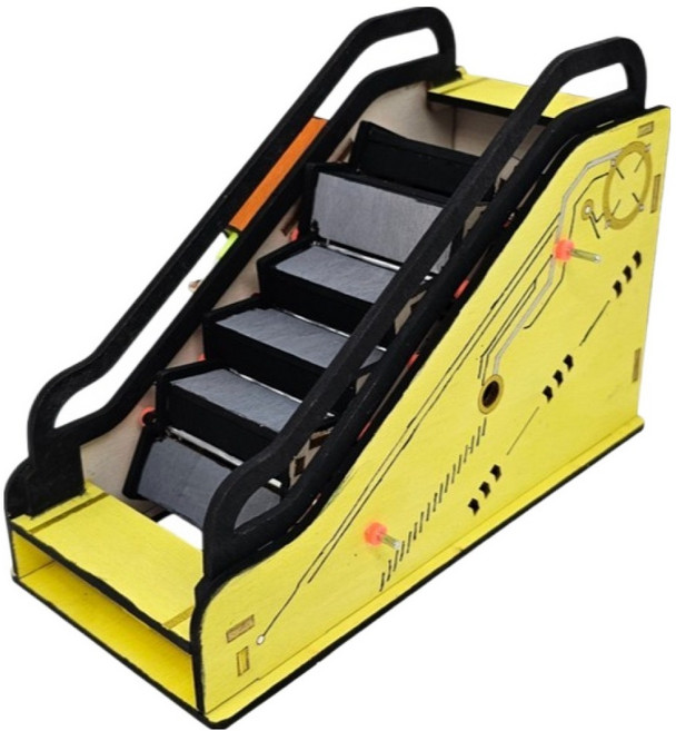 티처스 교과연계 과학키트 STEAM 전동 무빙 에스컬레이터 만들기 세트 G-22, 1개