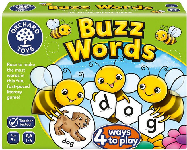 오차드토이즈 버즈 워드 보드게임 OT126, 혼합색상, 1개