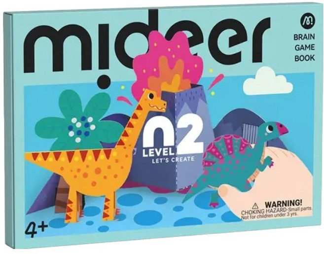mideer 美術創意書 腦力啟蒙 LEVEL2, 平裝書