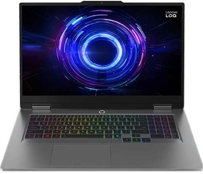 레노버 2025 LOQ 17IRX10 코어i7 인텔 14세대 지포스 RTX 5060, Luna Grey, 512GB, 16GB, Free DOS, 83JH0031KR