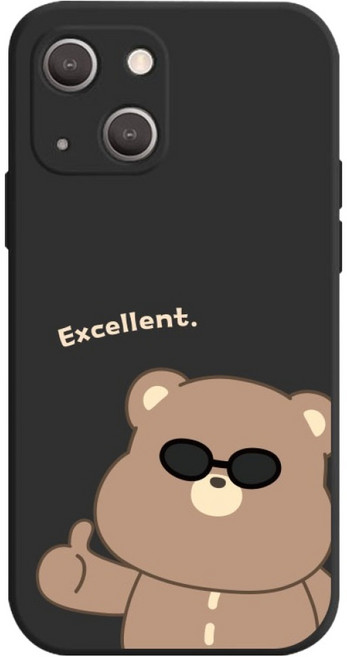 hottmall 太陽眼鏡小熊手機殼 MOA0603