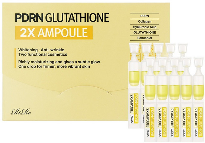 리르 PDRN 글루타치온 2X 앰플 1ml x 10p, 10ml, 1개