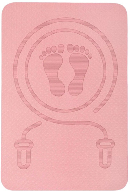 HOME GYM CLUB 居家健身 跳繩墊 12mm 短款, FA024, 粉色