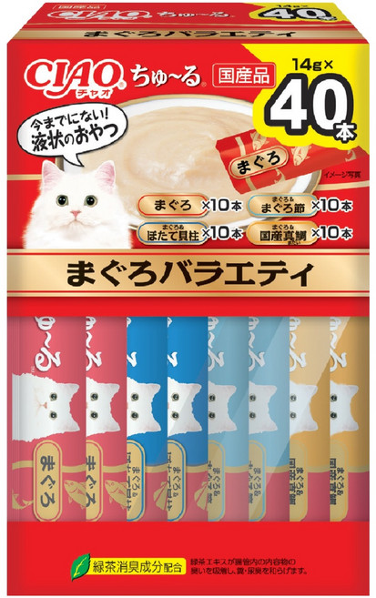 챠오츄르 고양이 버라이어티 간식, 참치, 560g, 1개