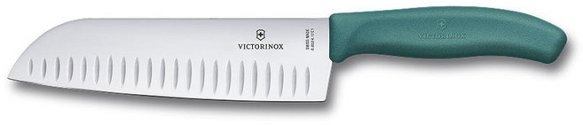 빅토리녹스 스위스 클래식 일자날 산도쿠 나이프 6.8524.17C1B, 그린