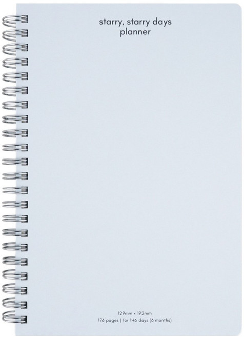 대시앤도트 스테리 스테리 데이즈 플래너, 데이 스카이, 1개