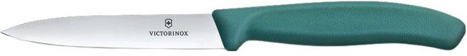빅토리녹스 스위스 클래식 일자날 과도 10cm 6.7704.C1, 그린, 1개