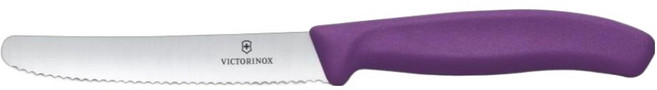 빅토리녹스 스위스 클래식 물결날 나이프 11cm 6.7835.C1, 퍼플, 1개