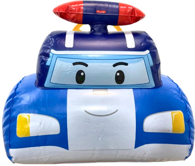 ROBOCAR POLI 波力 波力造型泳圈, 藍色, 1個