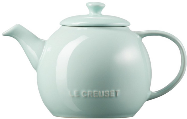 LE CREUSET 花蕾系列 茶壺, 650ml, 甜薄荷, 1個