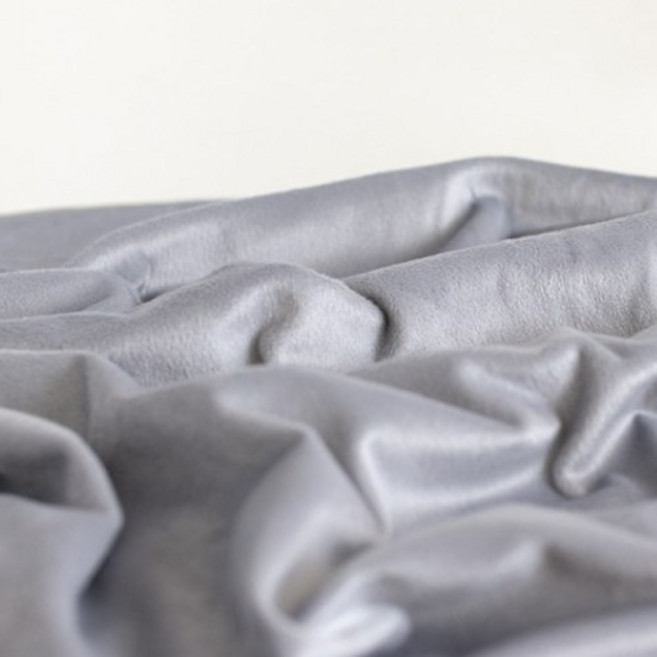 릴리패브릭 대폭 극세사 인형 강아지옷 인테리어 소품 쿠션 스퀴시 조이 털원단 2mm, 그레이, 1개