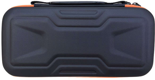 ipega 派鯊魚 SWITCH 2 小機甲收納包, 黑色 + 橘色, 1個, PG-SW2004A