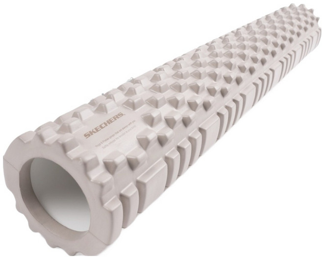 스케쳐스 슬림 마사지 폼롤러, 소프트 브라운, 1개