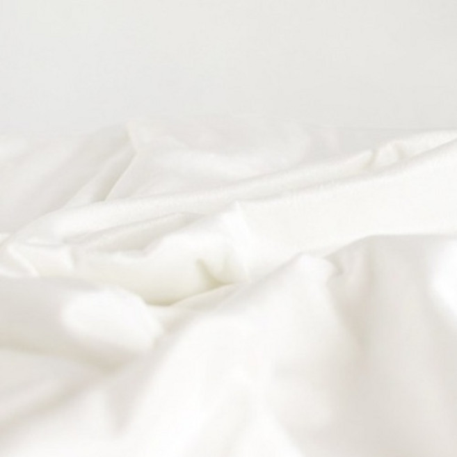 릴리패브릭 대폭 극세사 인형 강아지옷 인테리어 소품 쿠션 스퀴시 조이 털원단 2mm, 백아이보리, 1개