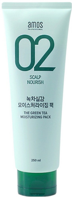 아모스프로페셔널 녹차실감 인텐시브 모이스처 헤어팩, 250ml, 1개