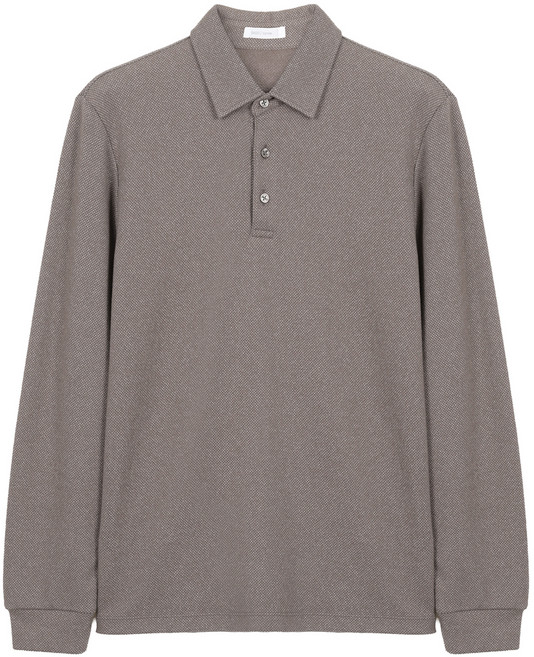 바쏘옴므 남성용 캐주얼 투톤 카라 티셔츠 WSX3KT03A