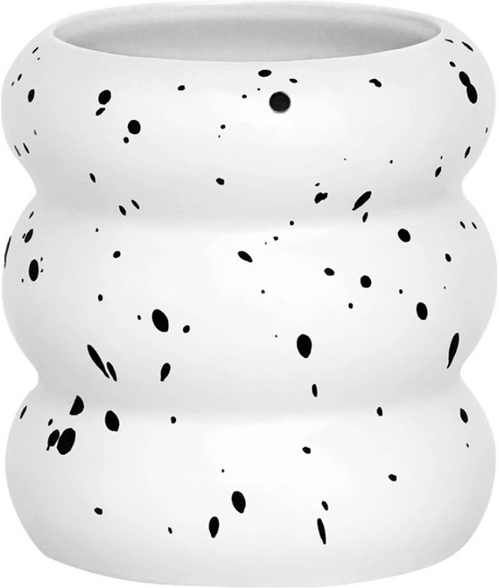 데미무드 마카롱 세라믹 다용도 브러쉬 꽂이, 1개, 쿠키앤크림