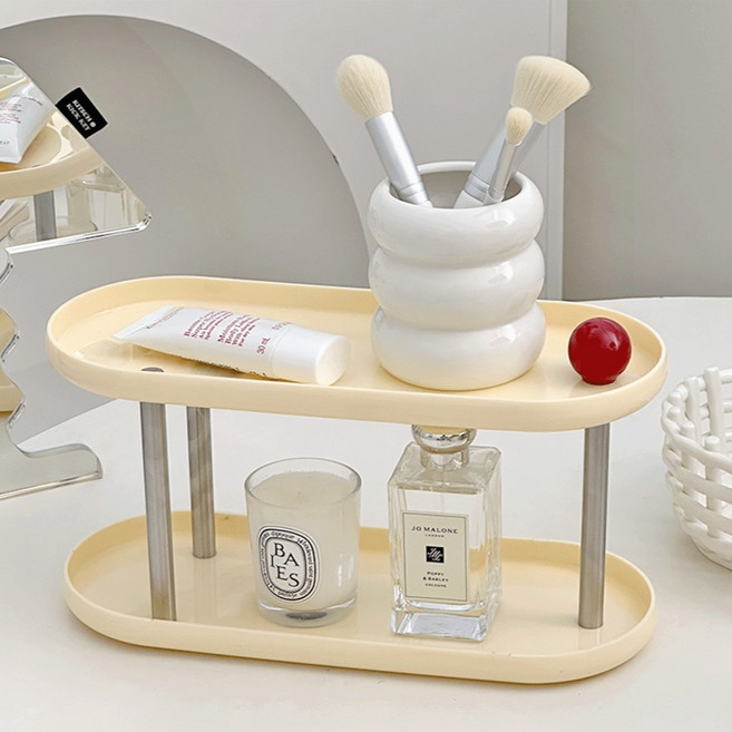 데미무드 코코레드 미니 선반 악세사리 소품 진열대, 1개, 버터