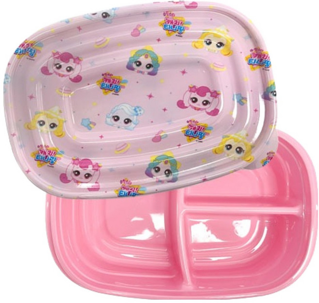 슈팅스타 캐치 티니핑 밀프랩 용기, 1개입, 3개