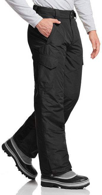 男士雪板工裝滑雪褲