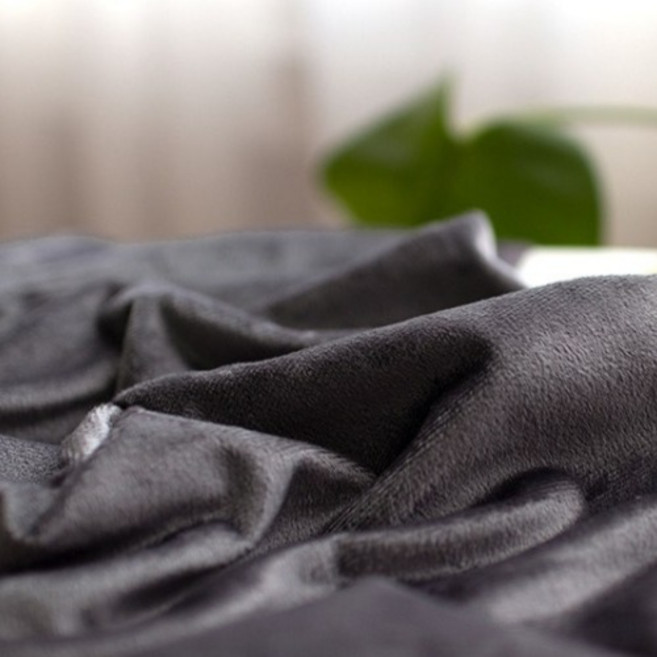 릴리패브릭 대폭 극세사 인형 강아지옷 인테리어 소품 쿠션 스퀴시 조이 털원단 2mm, 차콜그레이, 1개