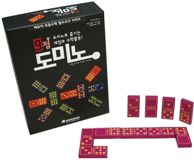 에듀카코리아 9점 도미노 EDUS 0210 55p, 1개